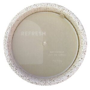 Madewell Aromatherapy Candle Refresh Soy Wax Cream Terrazzo Ceramic 9oz NC392